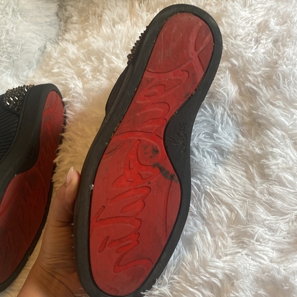 💎 Christian Loubotin Mens Lou Spikes 2 Flat Size 42 - Picture 9 of 17